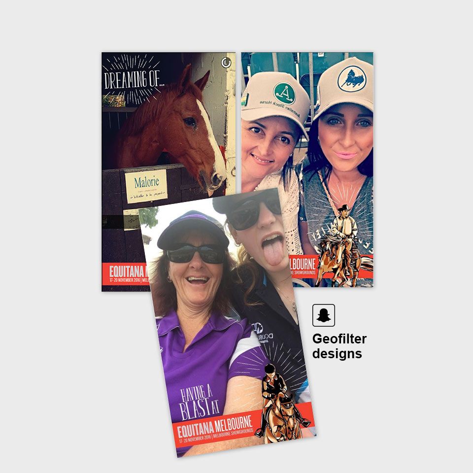 Snapchat Geofilter designs