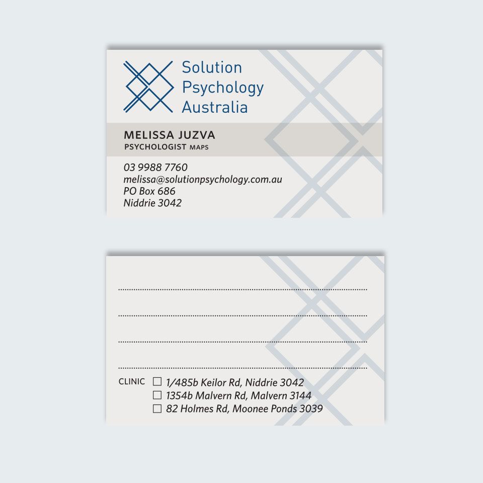 Business card design